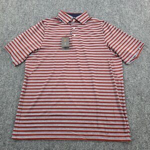 KJUS Men Soren Multistripe‎ Polo Shirt XL/54 Comfort Fit Short Sleeve Golf